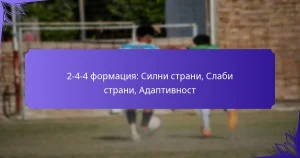 2-4-4 формация: Силни страни, Слаби страни, Адаптивност